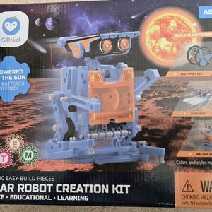 Solar Robot Creation Kit - Blue and Orange